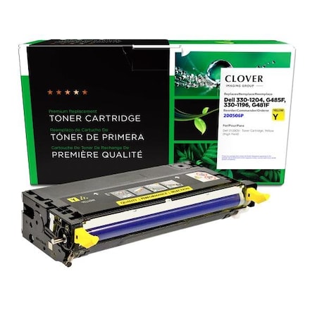 Clover Imaging Group Imaging Remanufactured High Yield Yellow Toner Cartridge 200506P